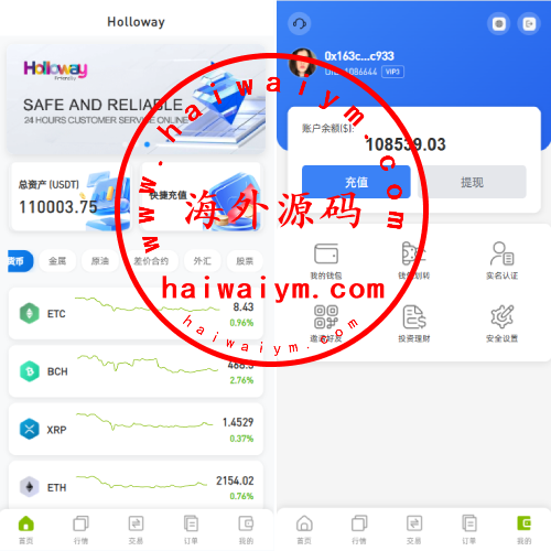 海外DAPP综合盘交易所/股票/贵金属/虚拟币/外汇/行情控制
